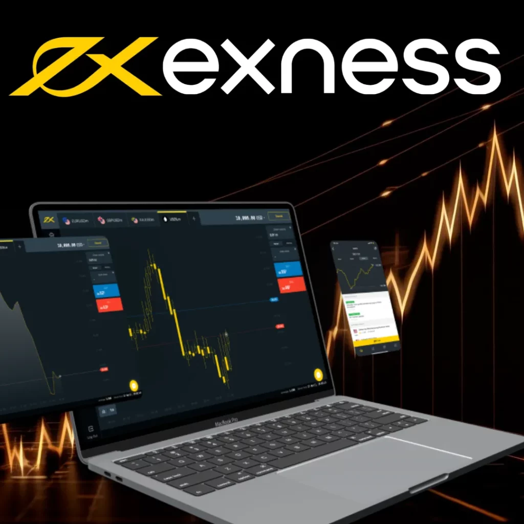 Old Exness logo: simple yet traditional